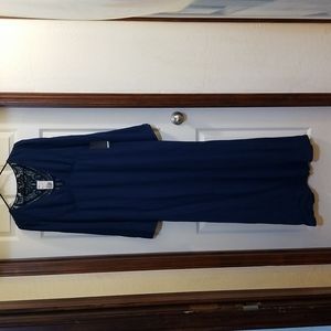 Crochet Back Maxi Dress